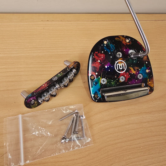 Mastery Limited Edition Jaguar OMV-Kit Tremolo Bridge Galaxy Nebula