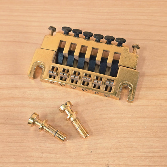 RARE Schaller 456 Gibson LP SG Fine Tuning Bridge Tailpiece Gold Iommi Old Boy