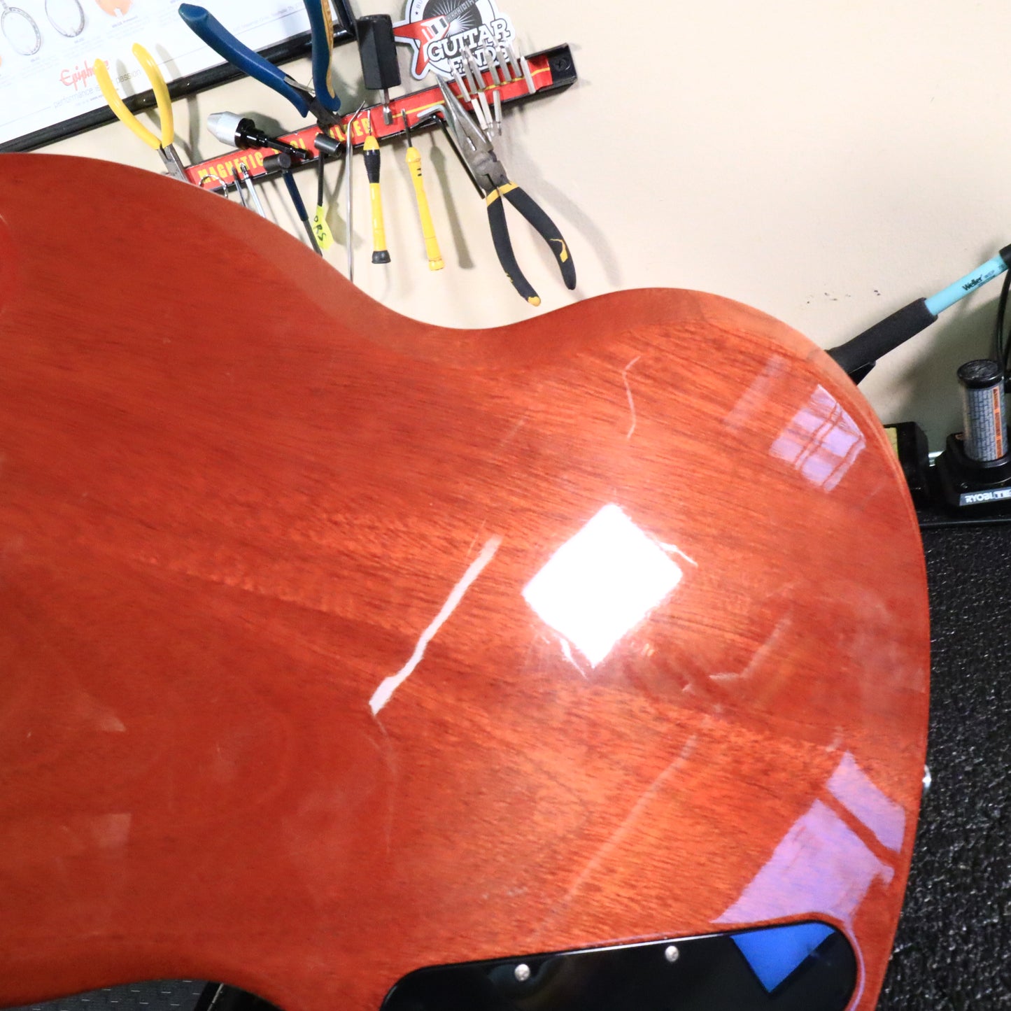 2020 Gibson SG Standard '61 Sideways Vibrola Vintage Cherry