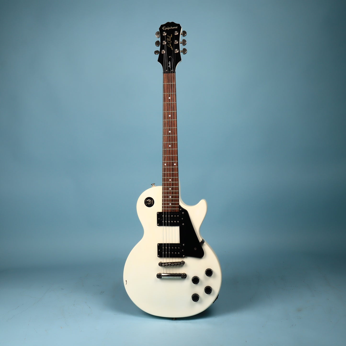 2013 Epiphone Les Paul Studio Alpine White