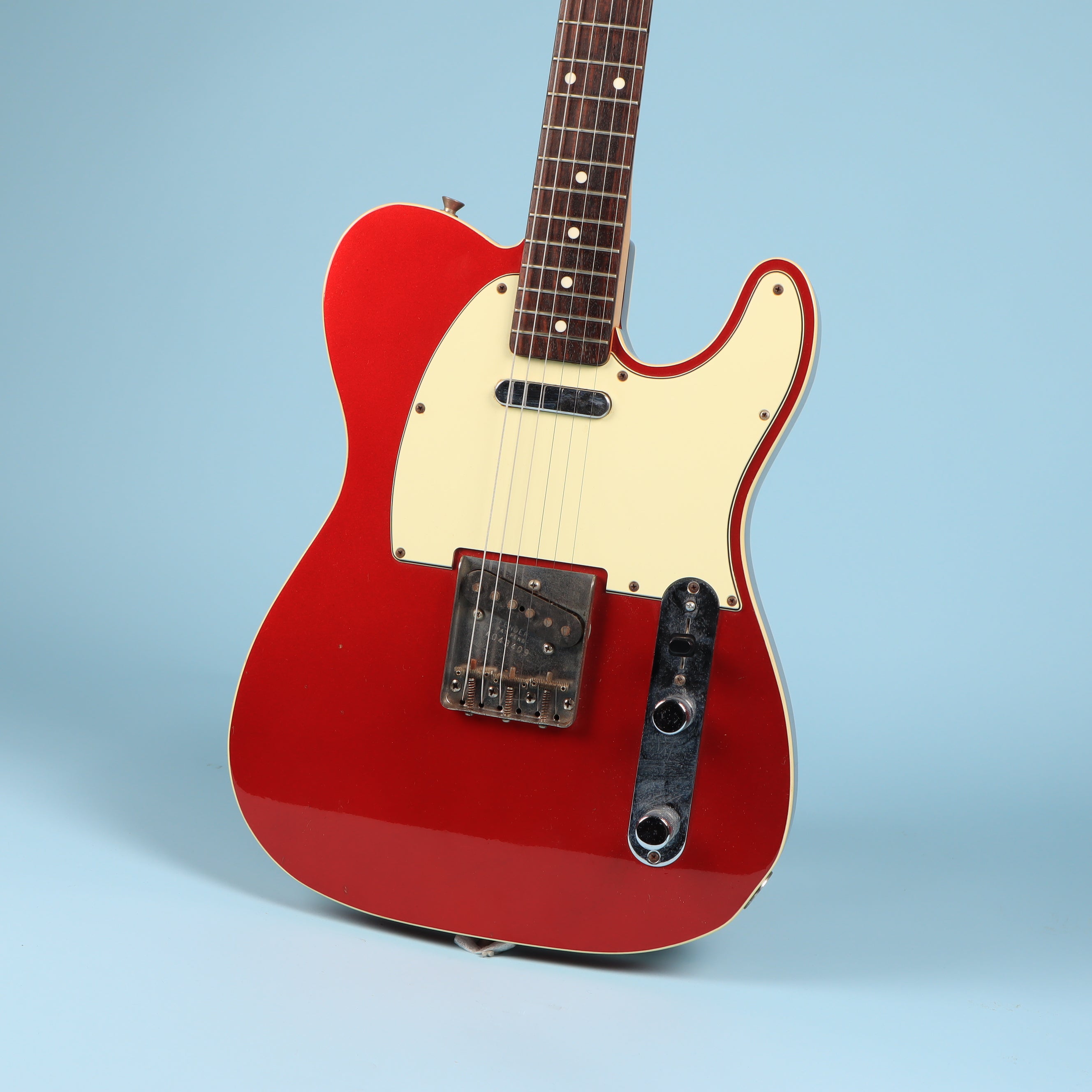 2007 Fender Telecaster Custom Tl-62 Bound Red Reissue Crafted in
