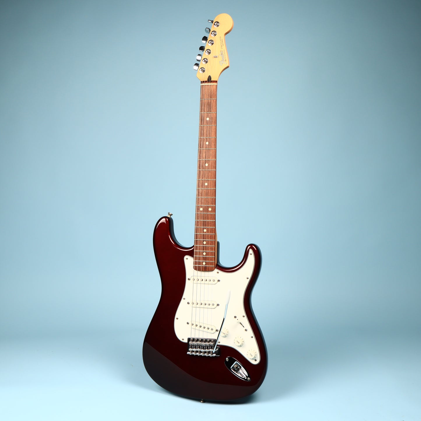 MIM Fender Stratocaster 2001 Electric Guitar Burgundy Mexico