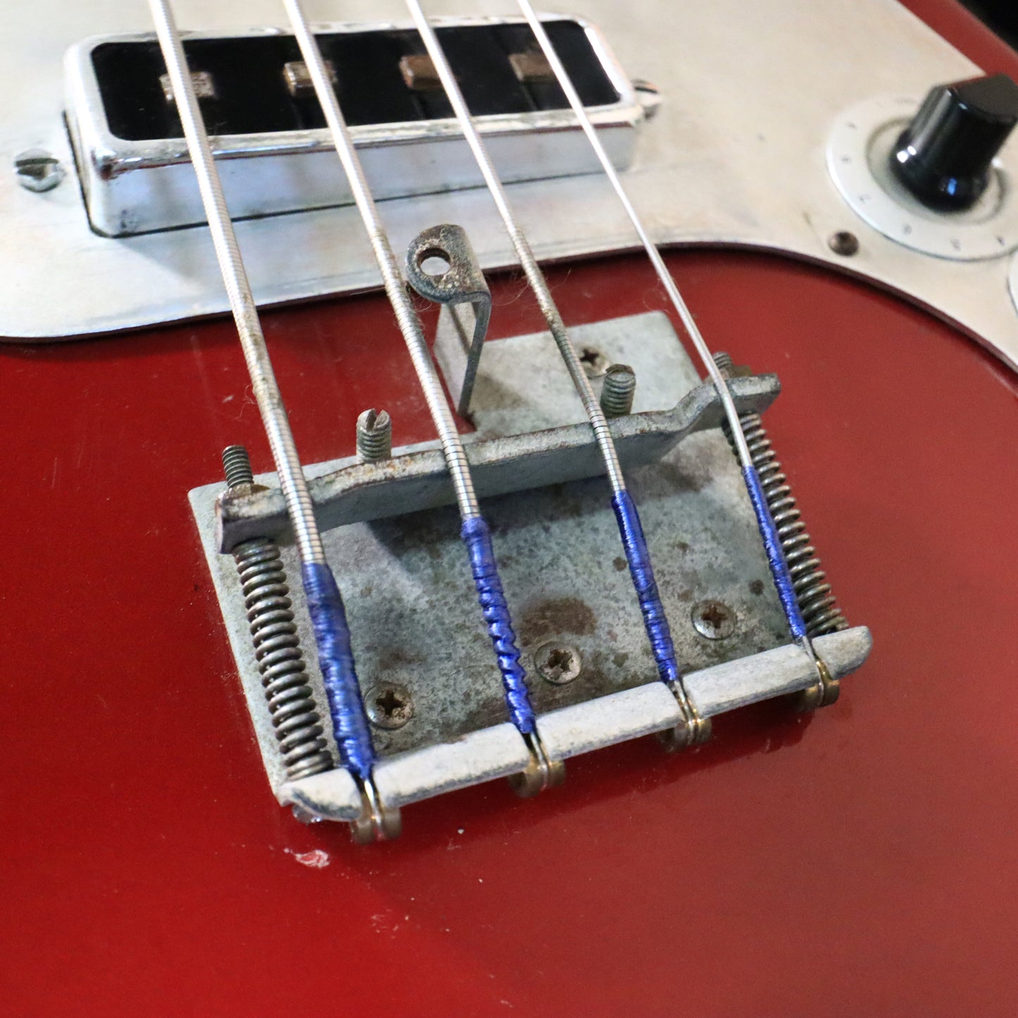 Teisco Shark Fin Short Scale KB-2 Bass Guitar