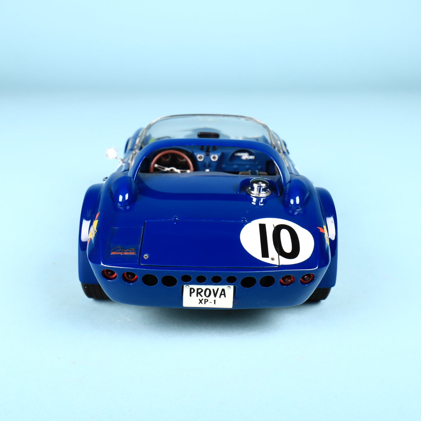 Exoto 1/18 Scale Chevrolet Corvette Grand Sport #10 Blue Sunoco