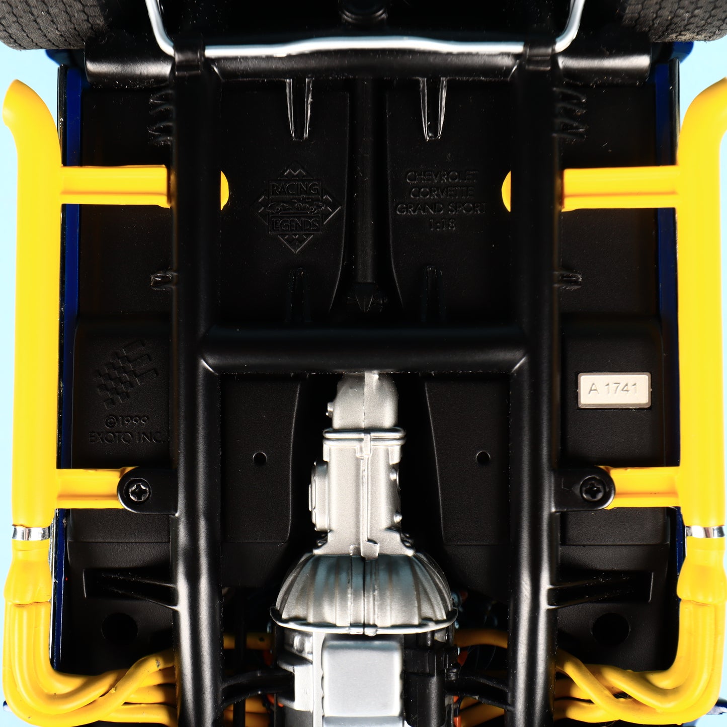 Exoto 1/18 Scale Chevrolet Corvette Grand Sport #10 Blue Sunoco