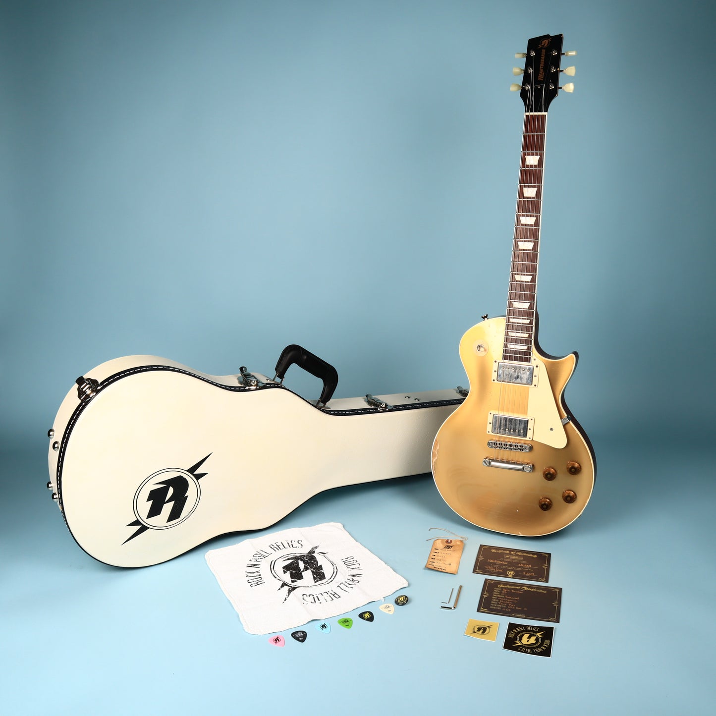 Rock N Roll Relics Heartbreaker Goldtop Heavy Relic Electric Guitar