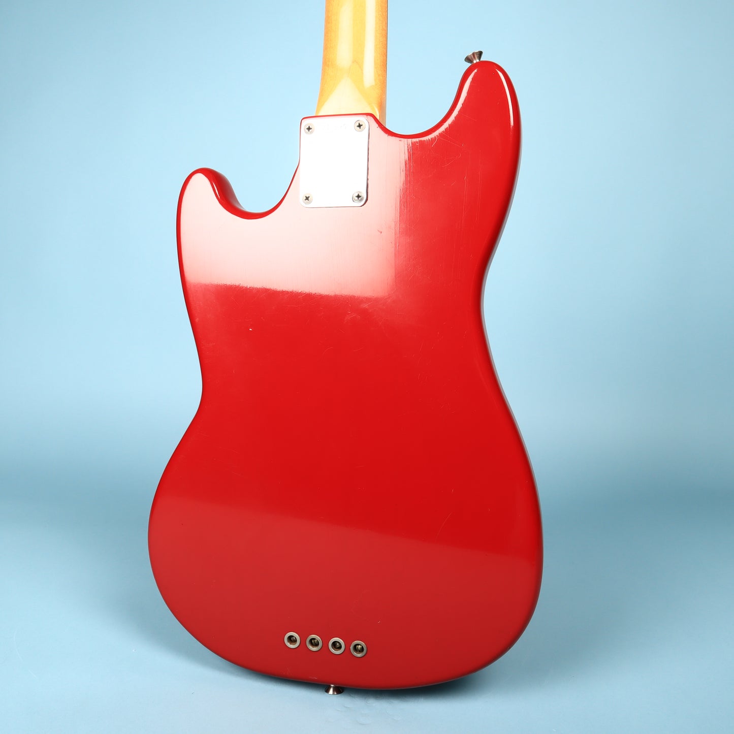 Fender 1968 Mustang Ferrari Dakota Red Short Scale Bass Guitar