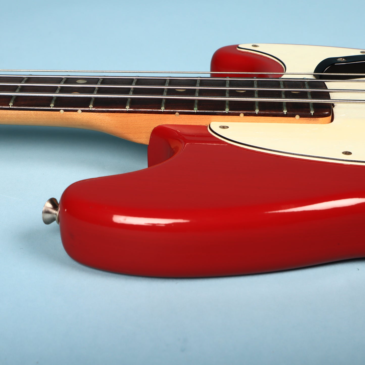 Fender 1968 Mustang Ferrari Dakota Red Short Scale Bass Guitar