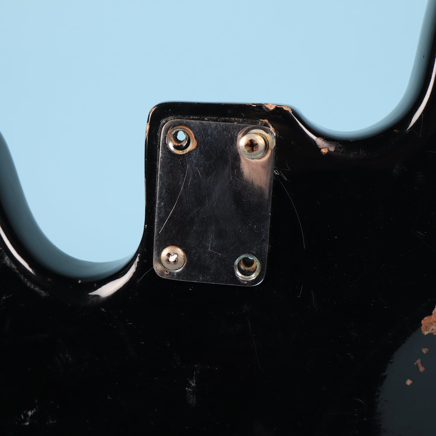 Black P Bass Body Unknown Maker Plywood