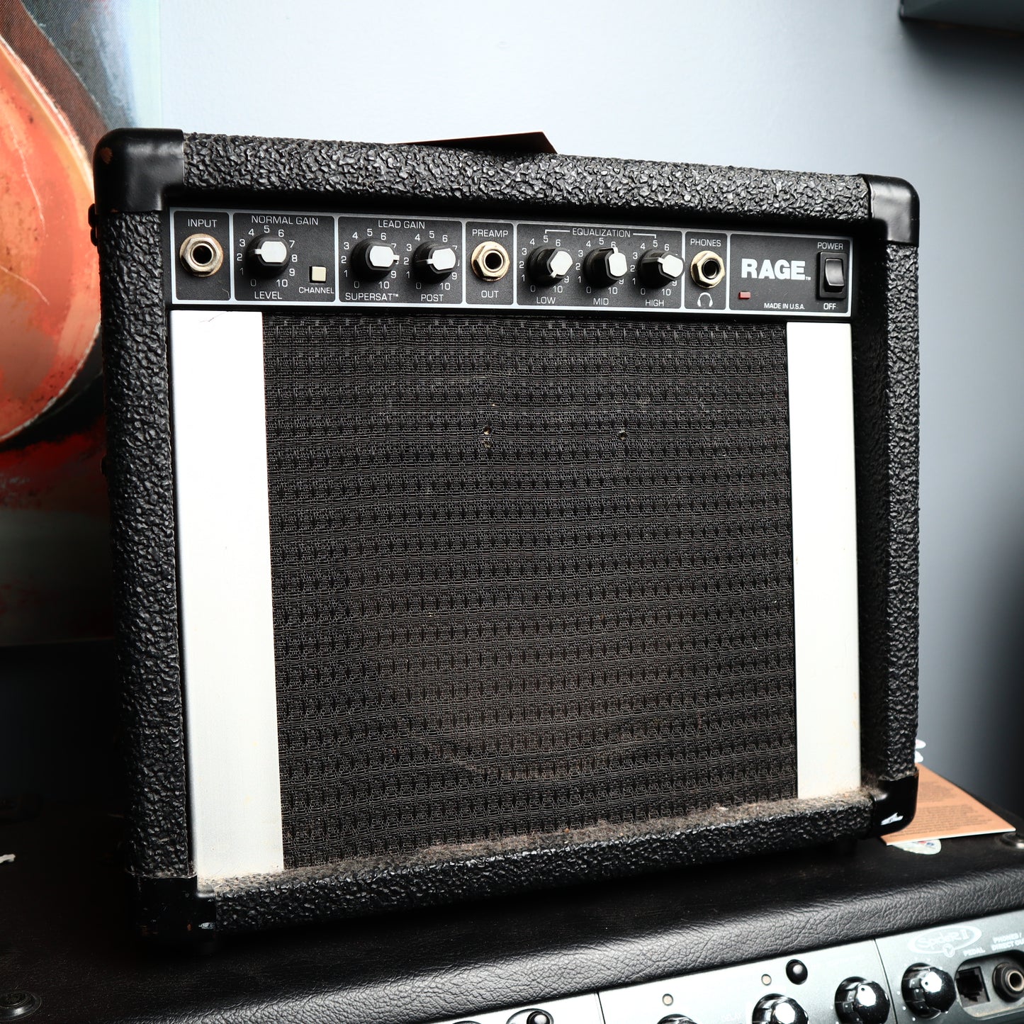 1987 Peavy Rage Guitar Amp 12 Watts USA Combo Amp