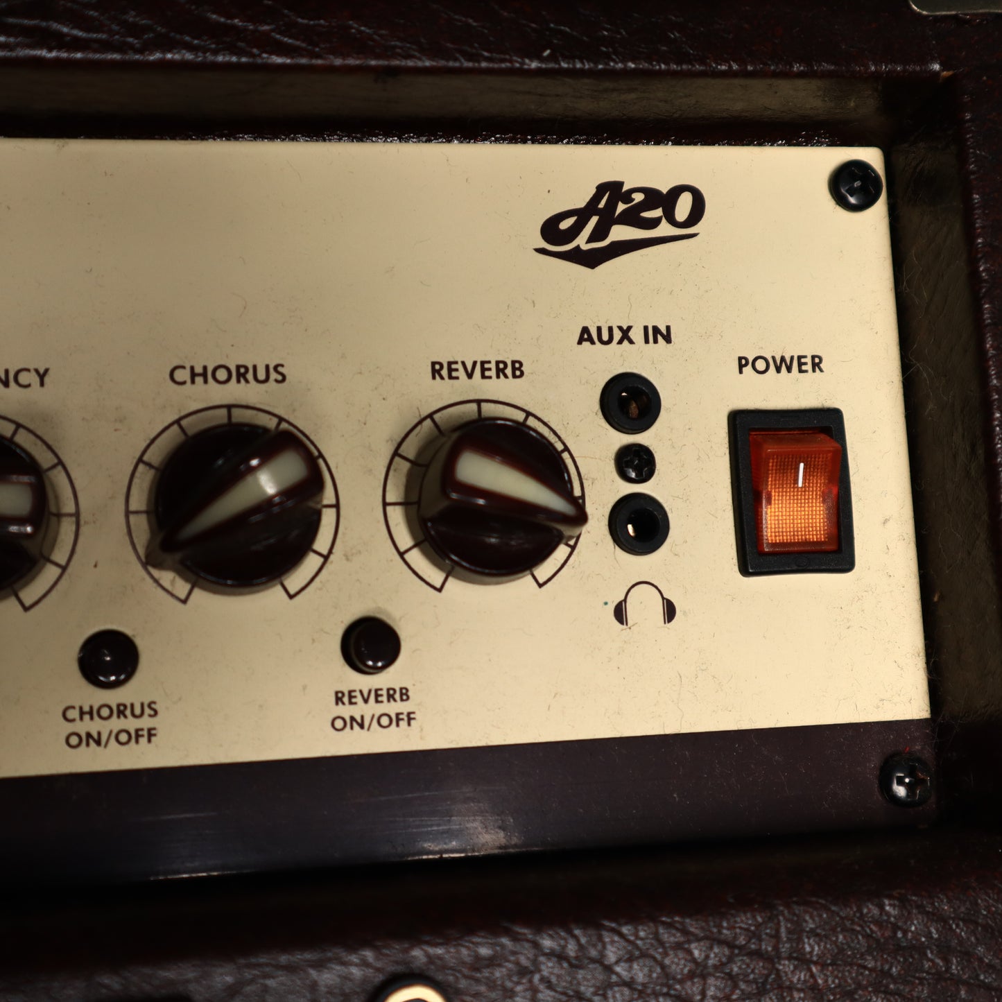 Acoustic A20 Amplifier 20W Portable Guitar Amp Combo Reverb EQ Chorus Direct Out