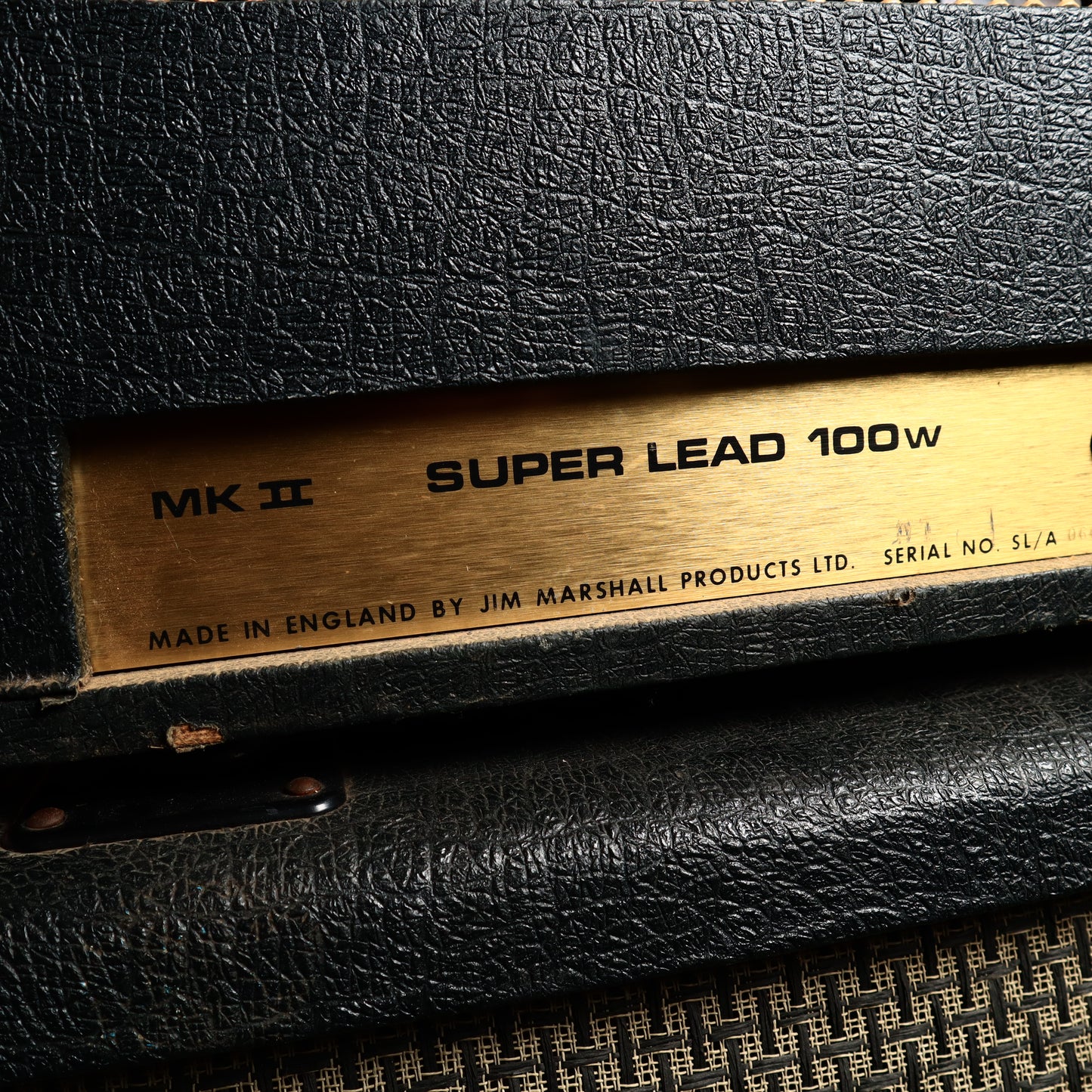 1977 Marshall JMP MK II Super Lead 100w Head