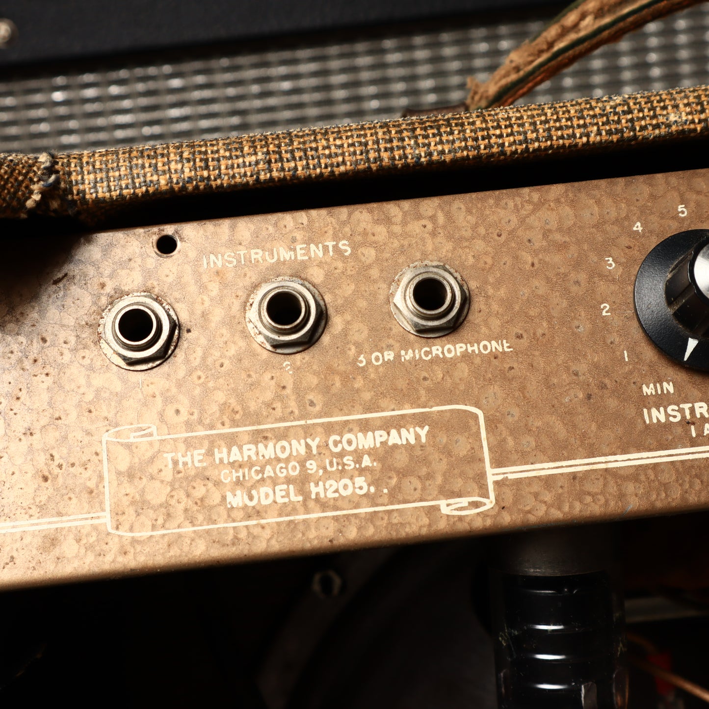 1960's Harmony H205 1x12 Combo Amplifier