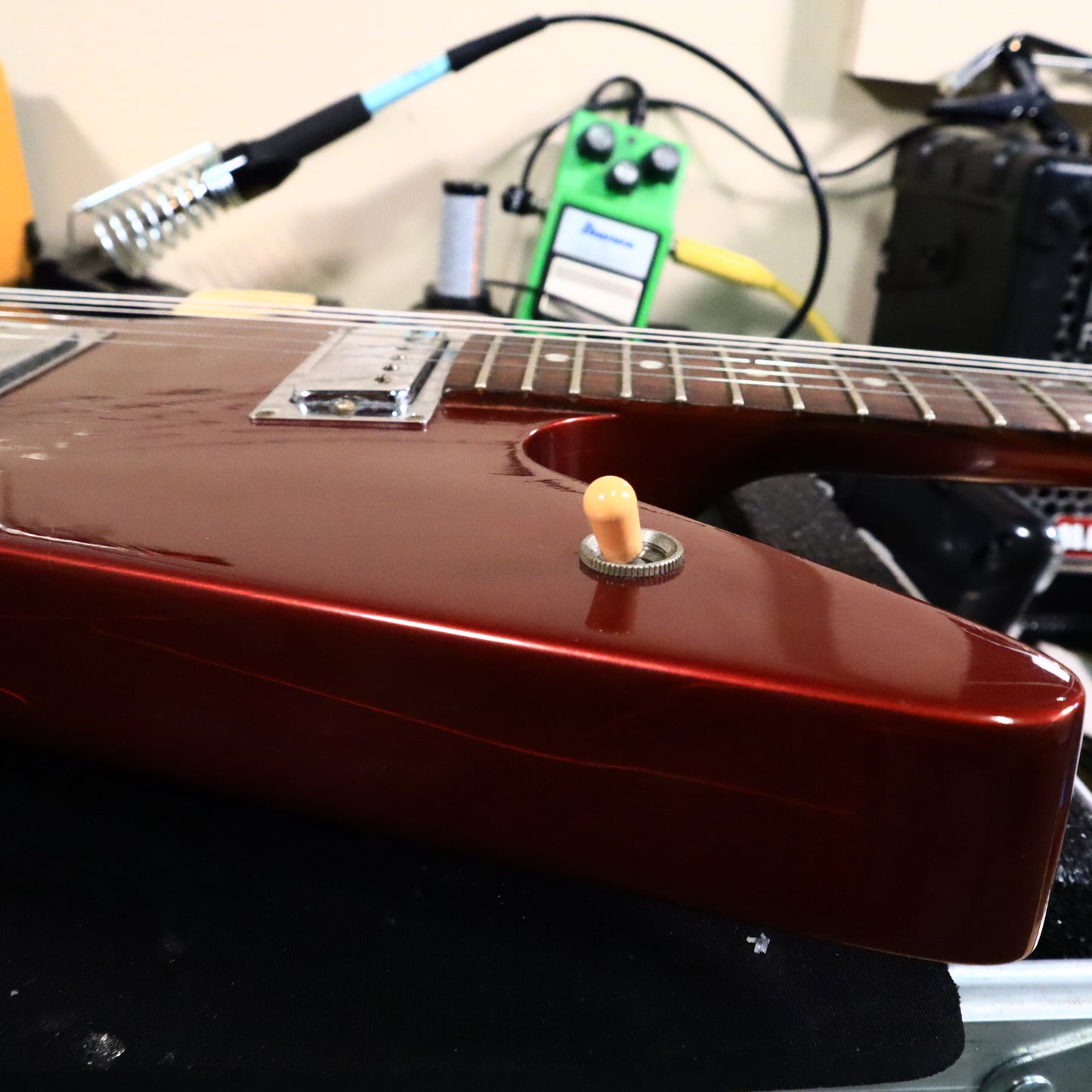 2003 Gibson X-Plorer 6lbs 1oz Studio Metallic Red (Explorer)