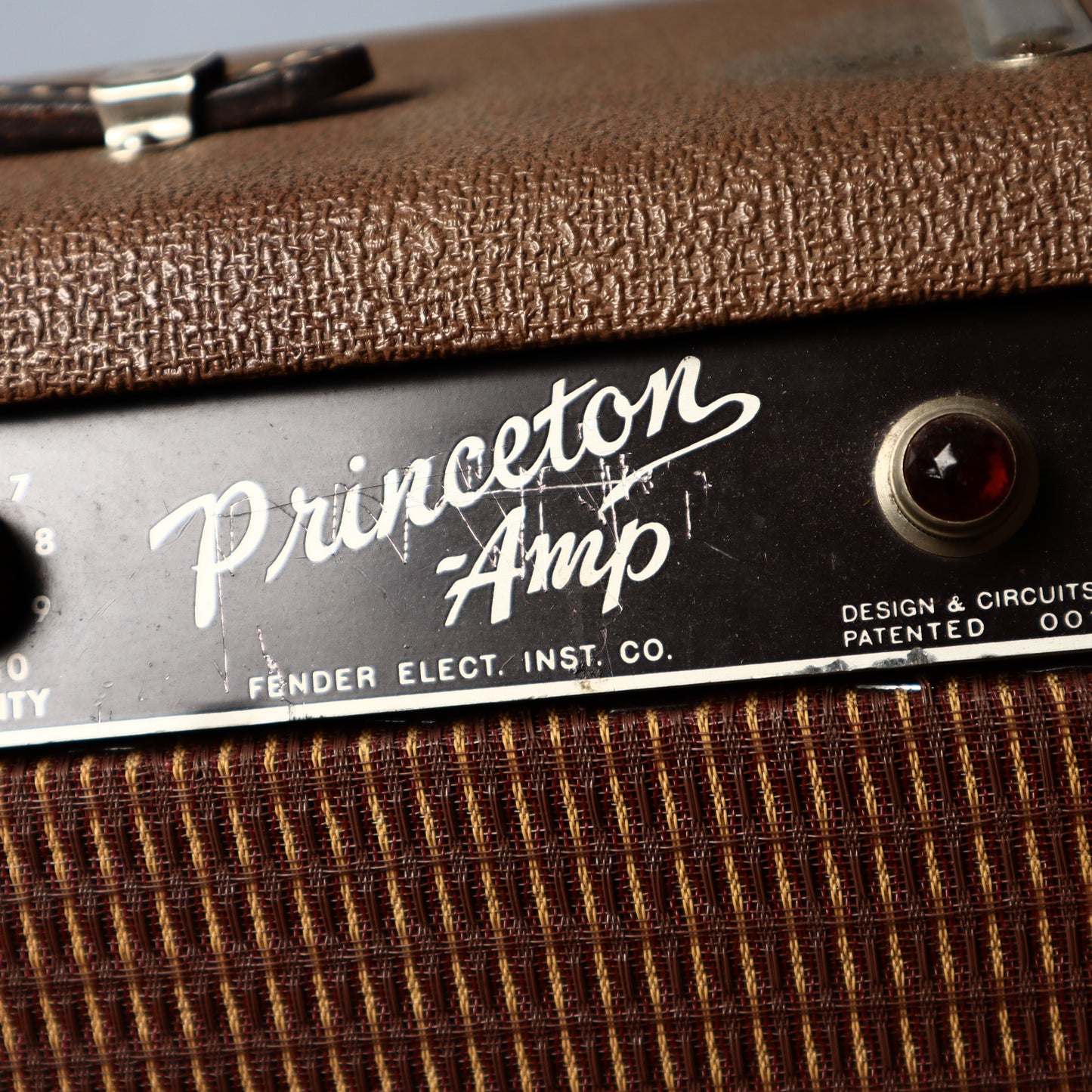 Vintage 1962 Fender Princeton Amp Brown