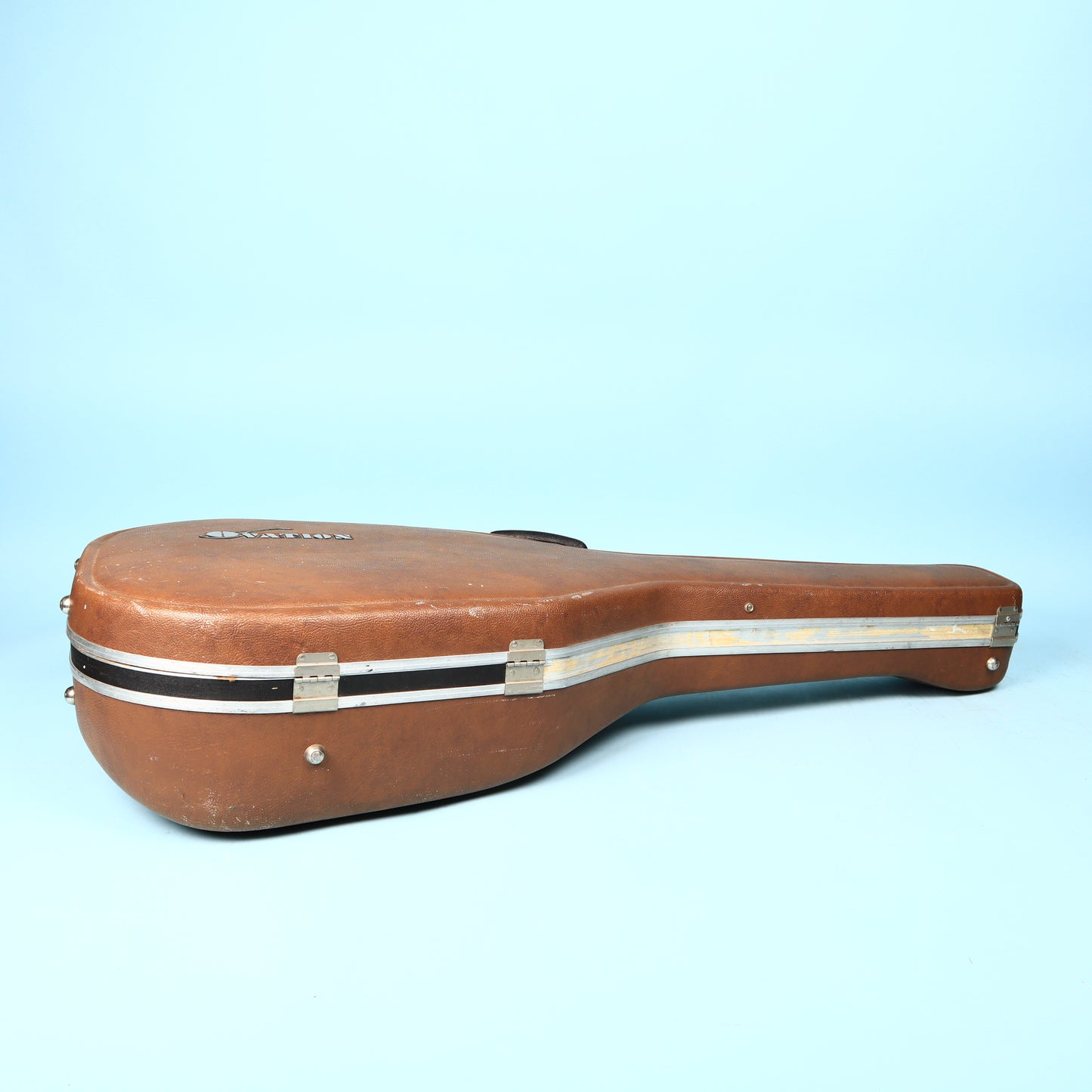 Original Vintage Brown OVATION Hard Shell Case Deep Bowl Molded