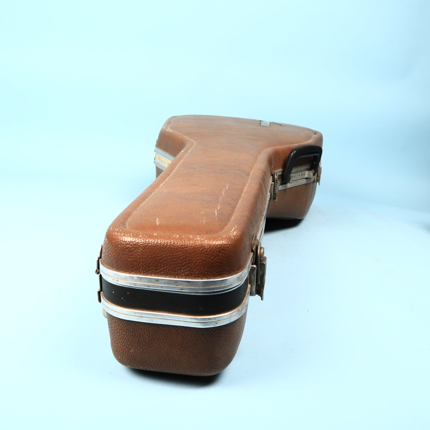 Original Vintage Brown OVATION Hard Shell Case Deep Bowl Molded