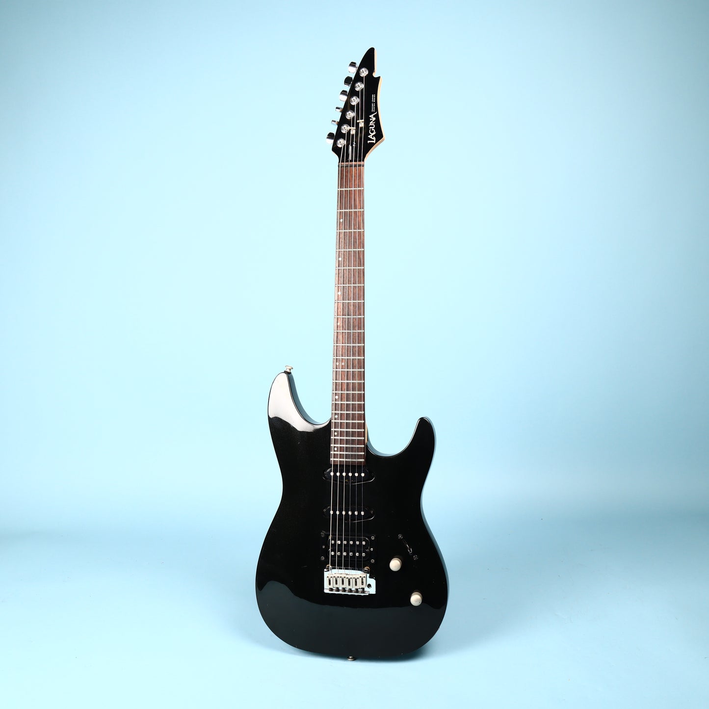 Laguna LE222 HSS Electric Guitar Black