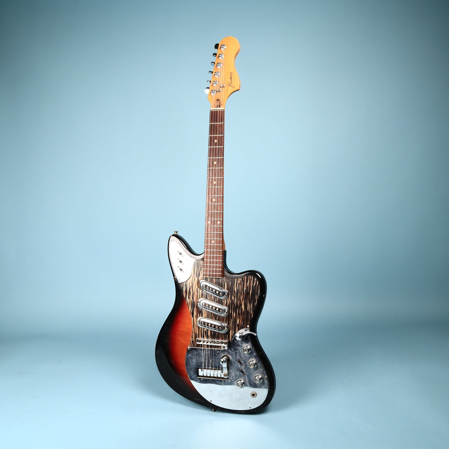 Framus Golden Strato De Luxe True Vintage 1965 Germany 5/168-54