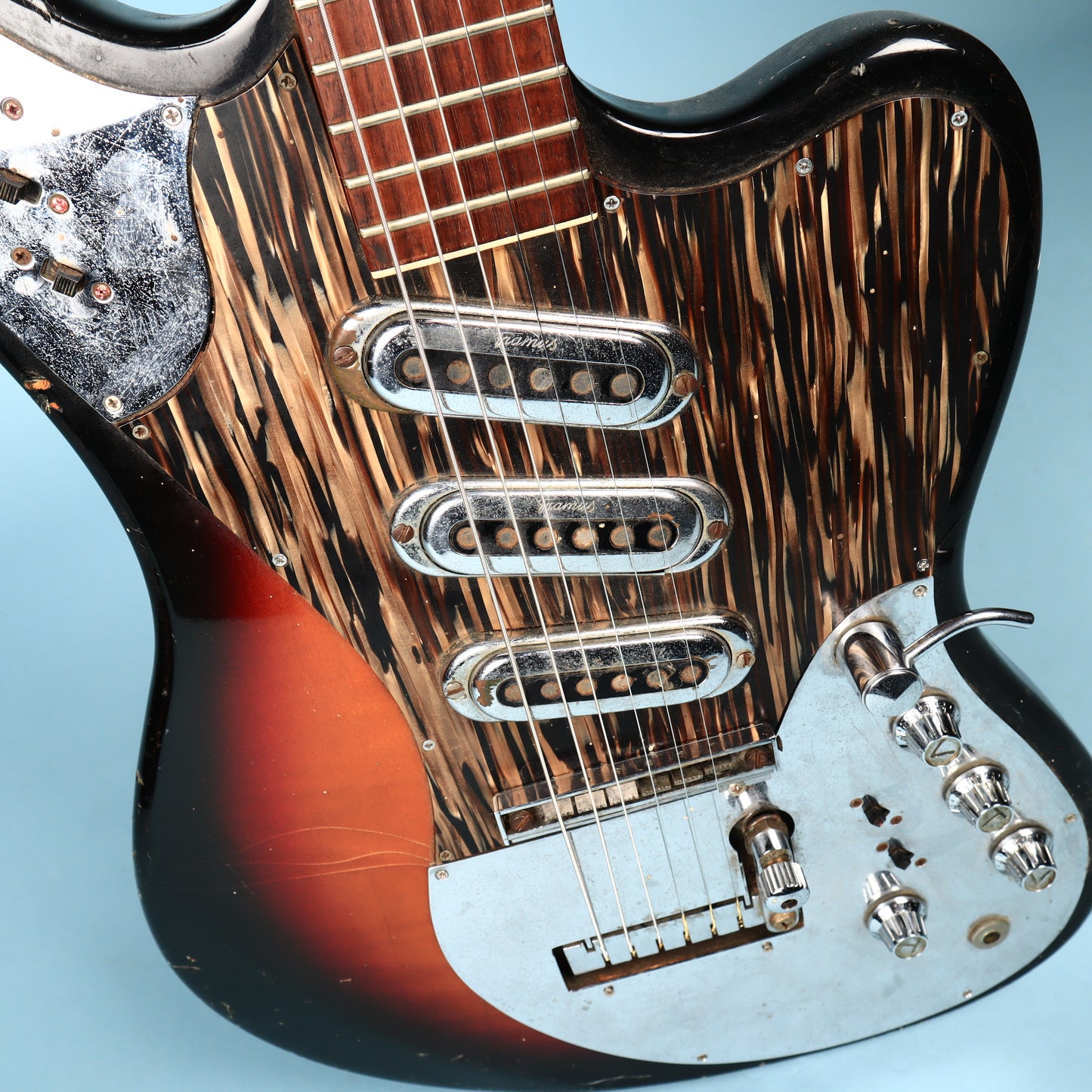 Framus Golden Strato De Luxe True Vintage 1965 Germany 5/168-54