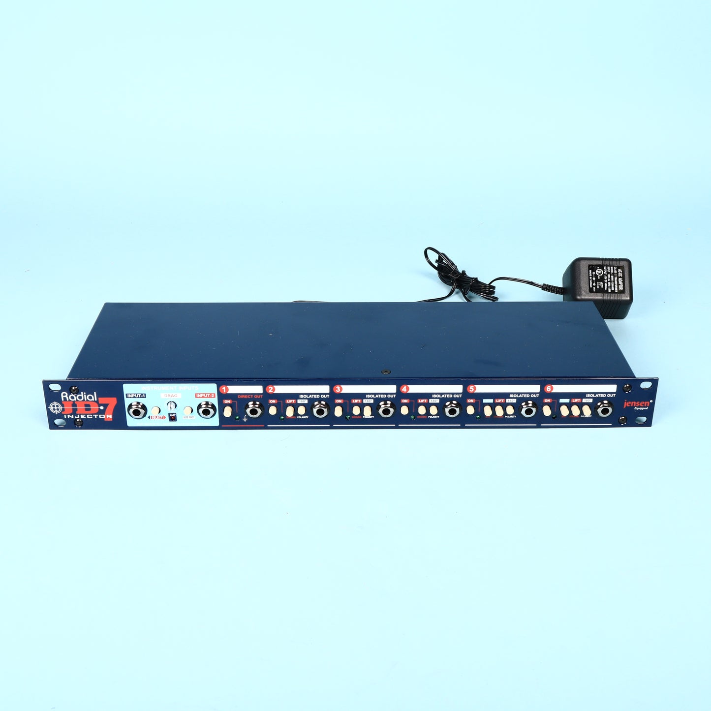 Radial Engineering JD7 Injector Guitar Signal Distribution System w/ Power