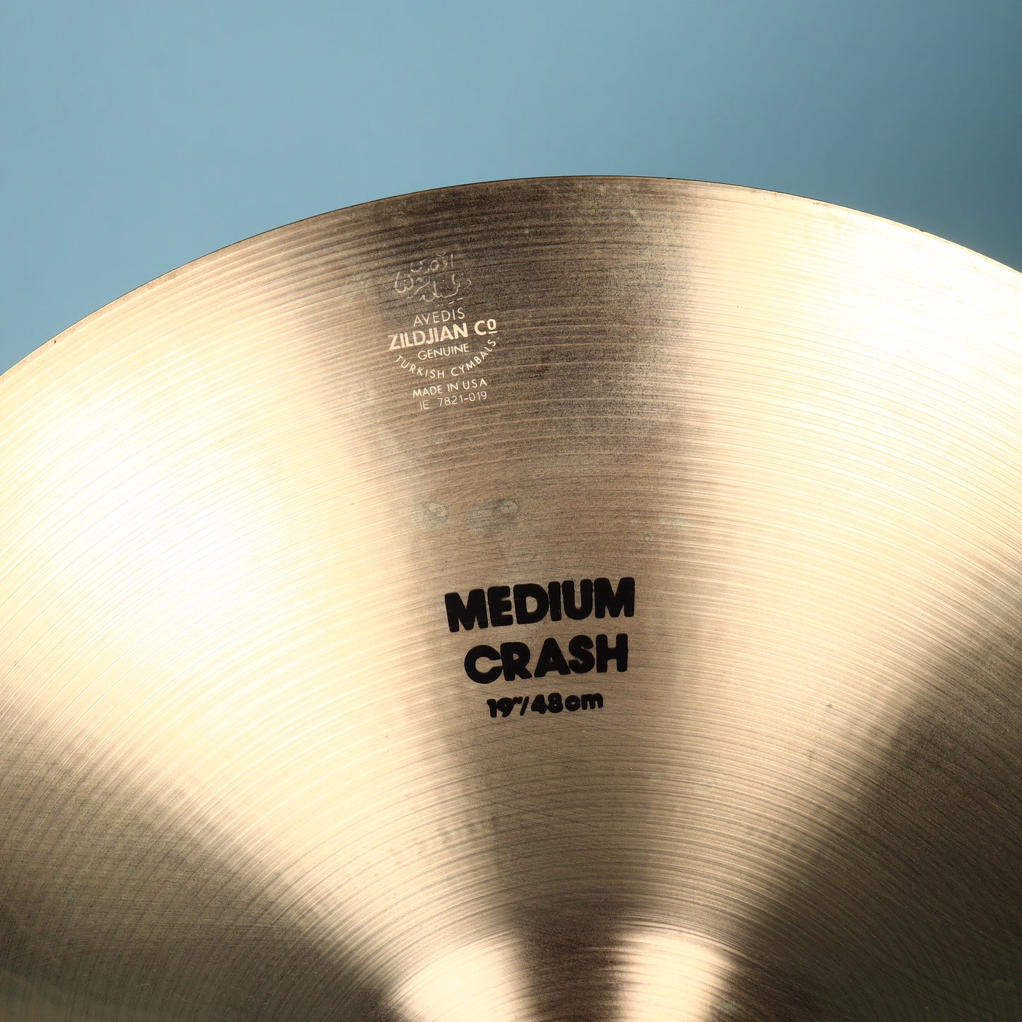 Zildjian Medium Crash Drum Cymbal 19"