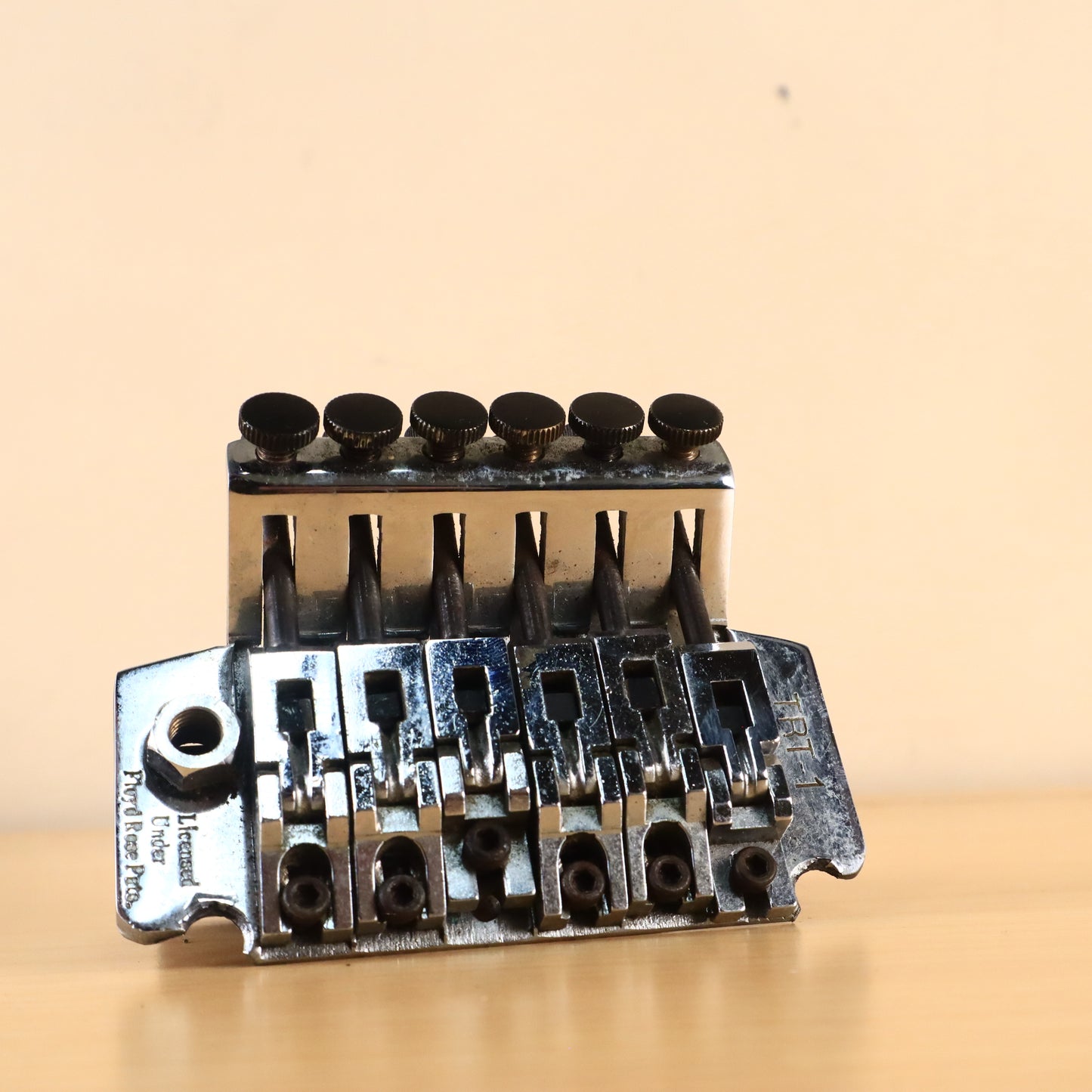 Takeuchi Japan TRT-1 Floyd Rose Locking Bridge Chrome