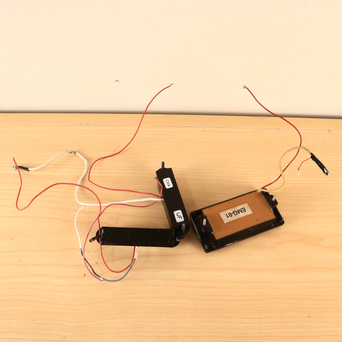 Vintage 1980s EMG 81 SA Active HSS Guitar Humbucker Set