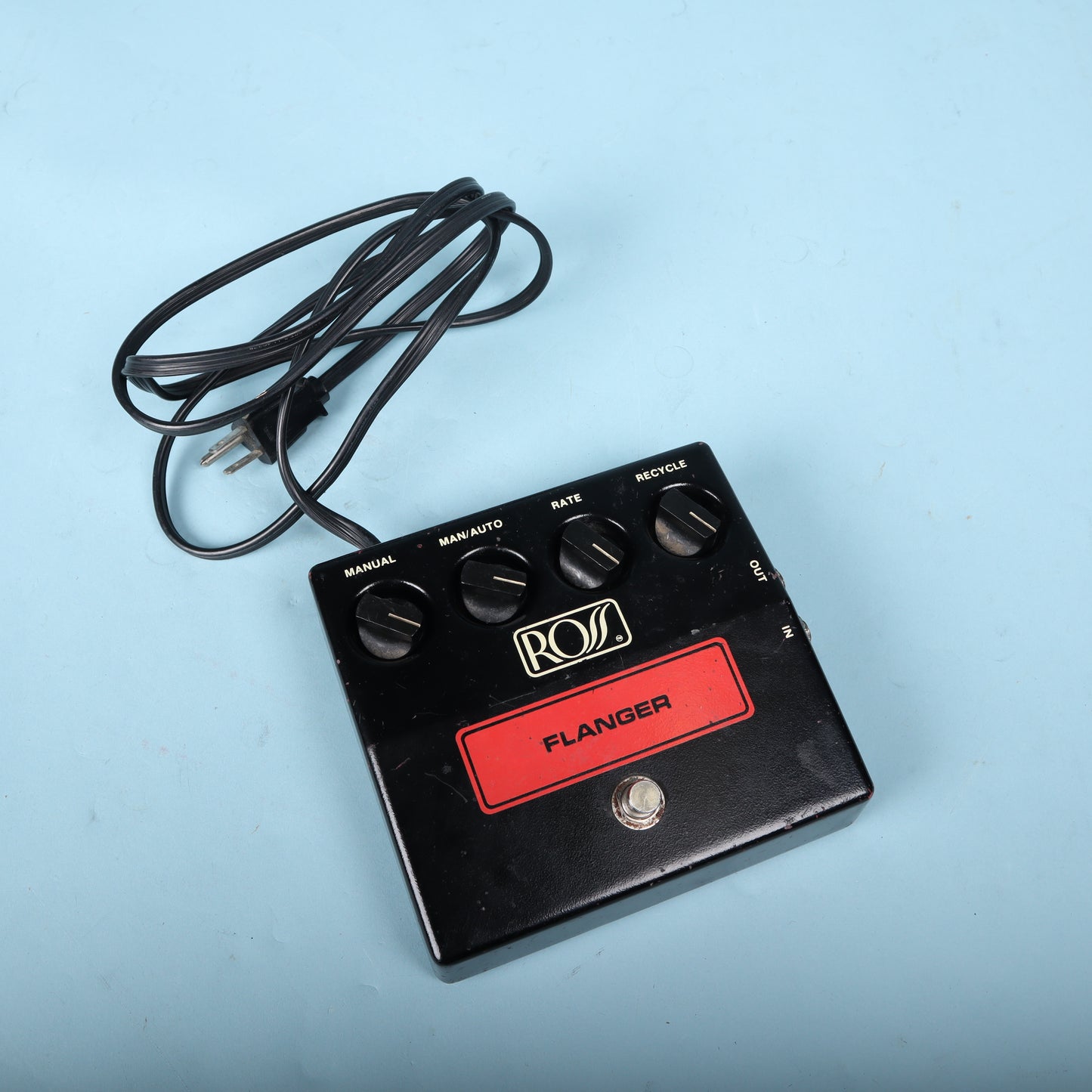 Vintage 70's Ross R60 Vintage Analog Flanger Guitar Pedal