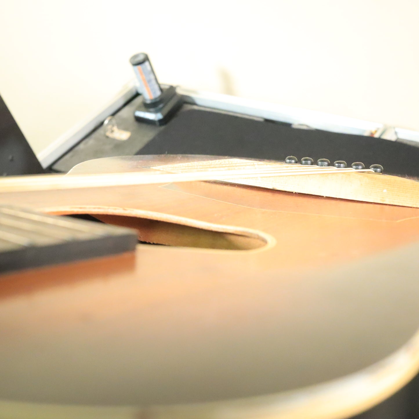 Vintage 1930s Regal Honolulu Conservatory of Music Square Neck Guitar
