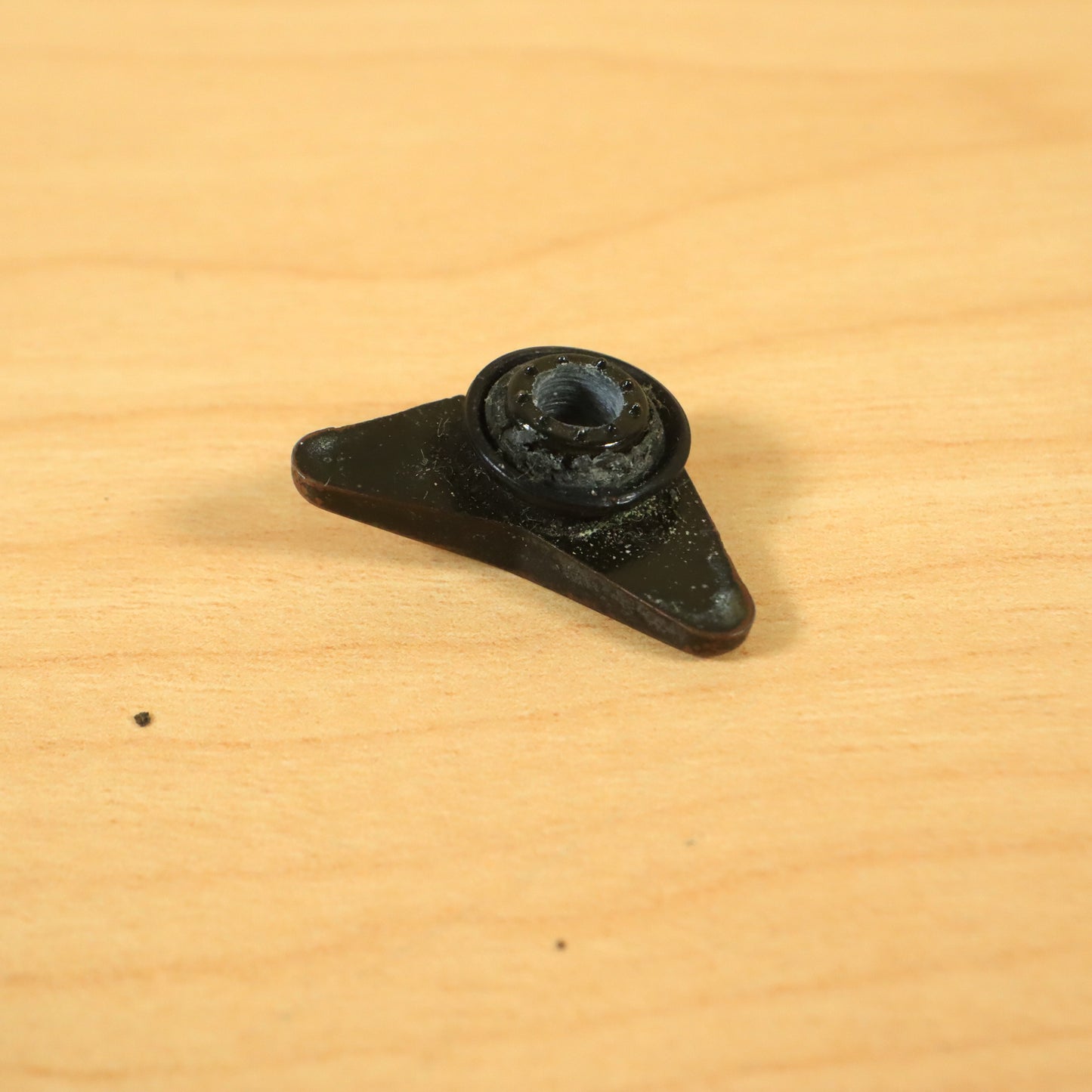 1984 IBANEZ BOOMERANG V Arrow Strap Button (1) Black Roadstar 1985 Part