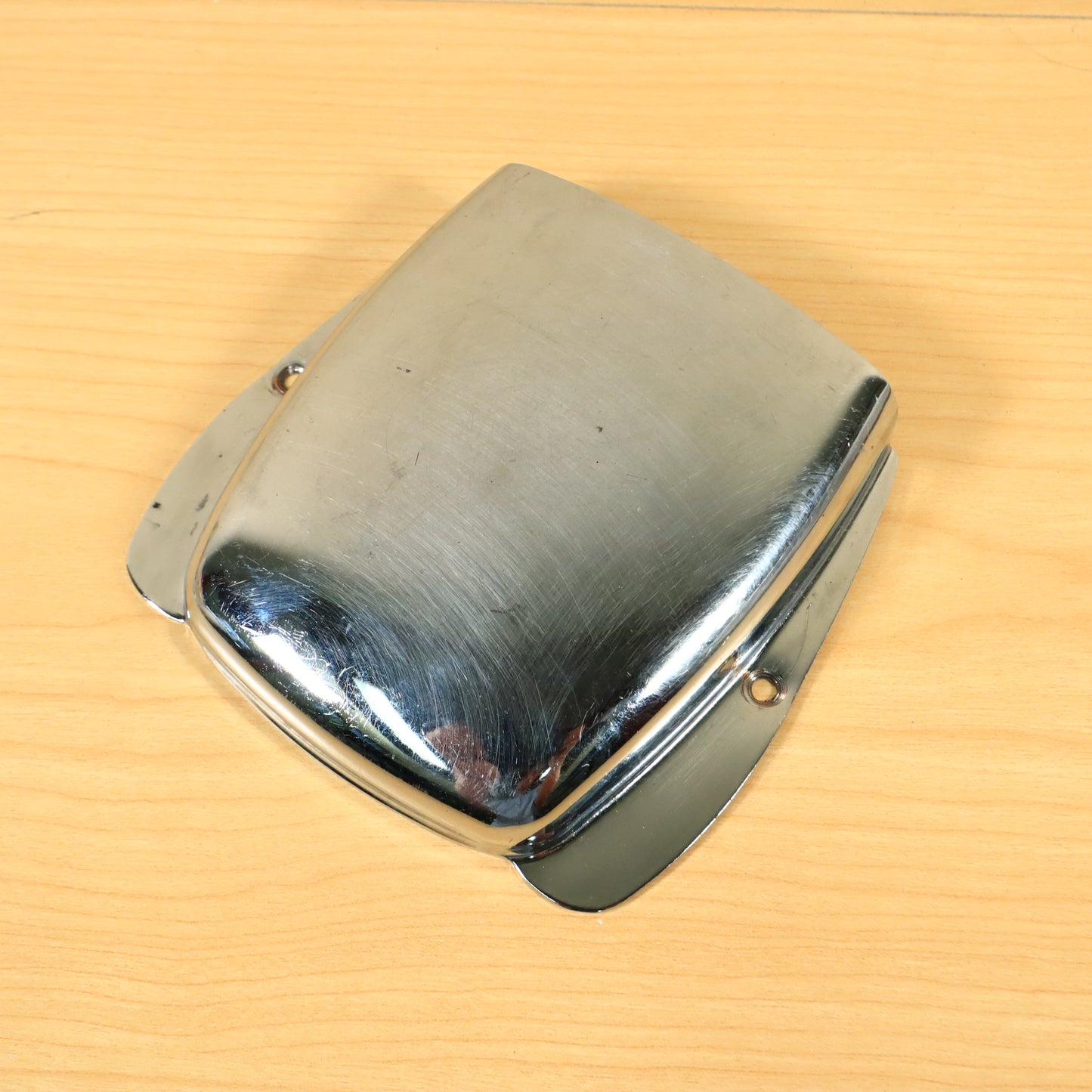 Genuine Fender Ashtray Cover Plate Jazz J-Bass CHROME Patina