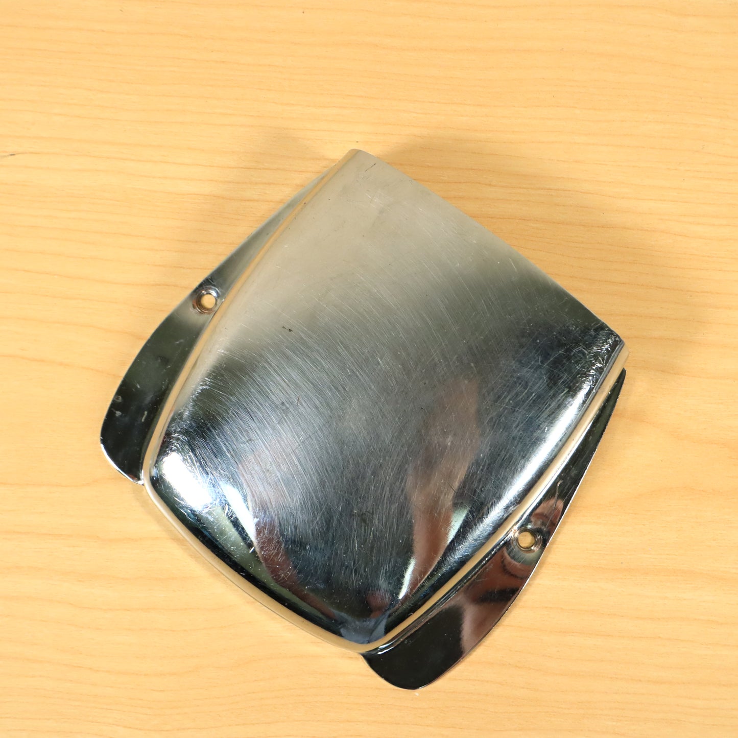 Genuine Fender Ashtray Cover Plate Jazz J-Bass CHROME Patina