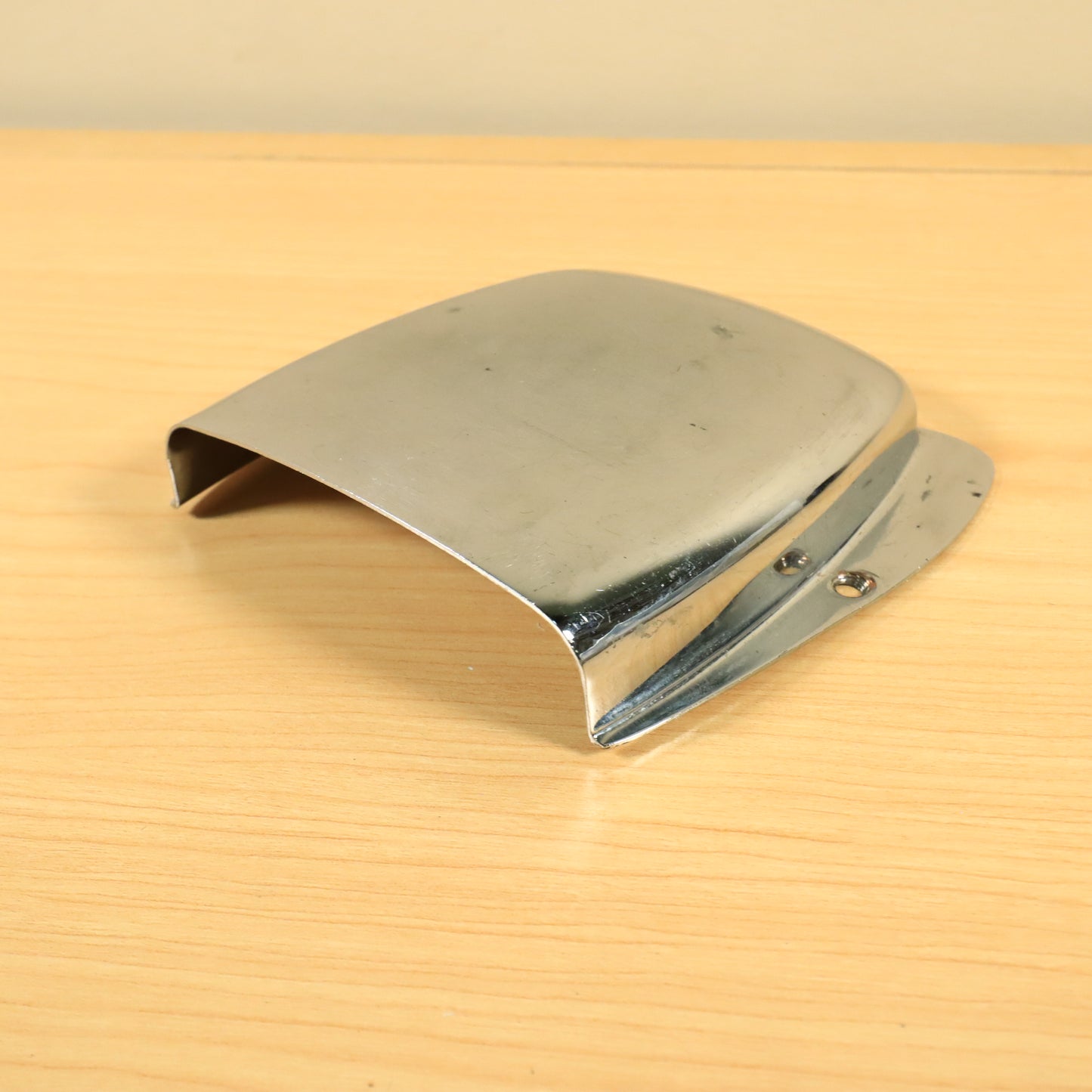Genuine Fender Ashtray Cover Plate Jazz J-Bass CHROME Patina