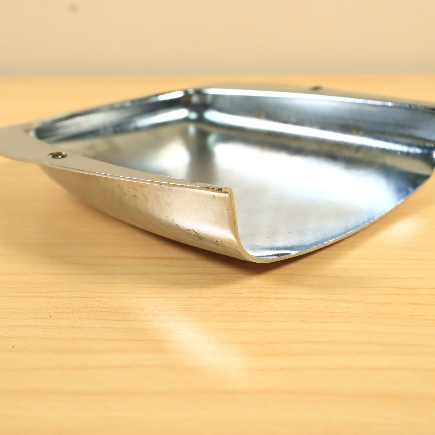 Genuine Fender Ashtray Cover Plate Jazz J-Bass CHROME Patina