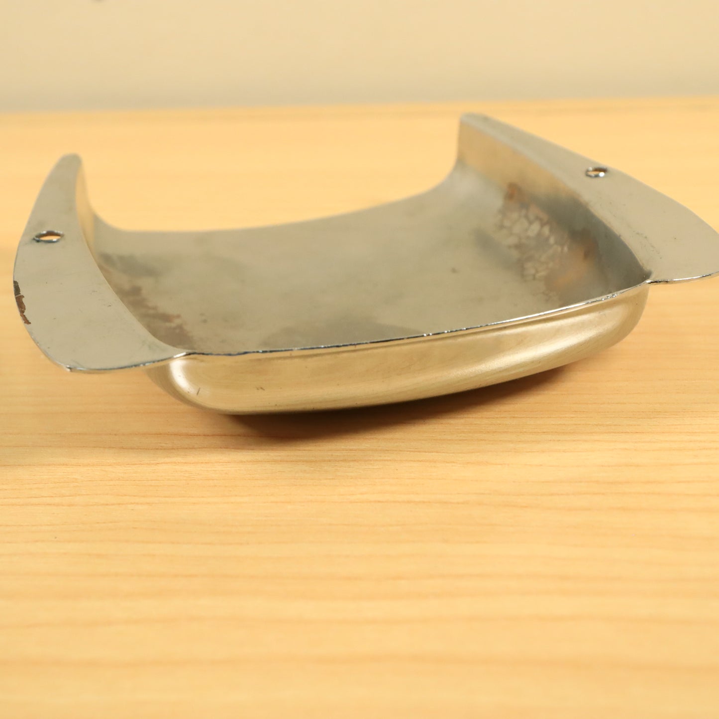 Genuine Fender Ashtray Cover Plate Jazz J-Bass CHROME Patina