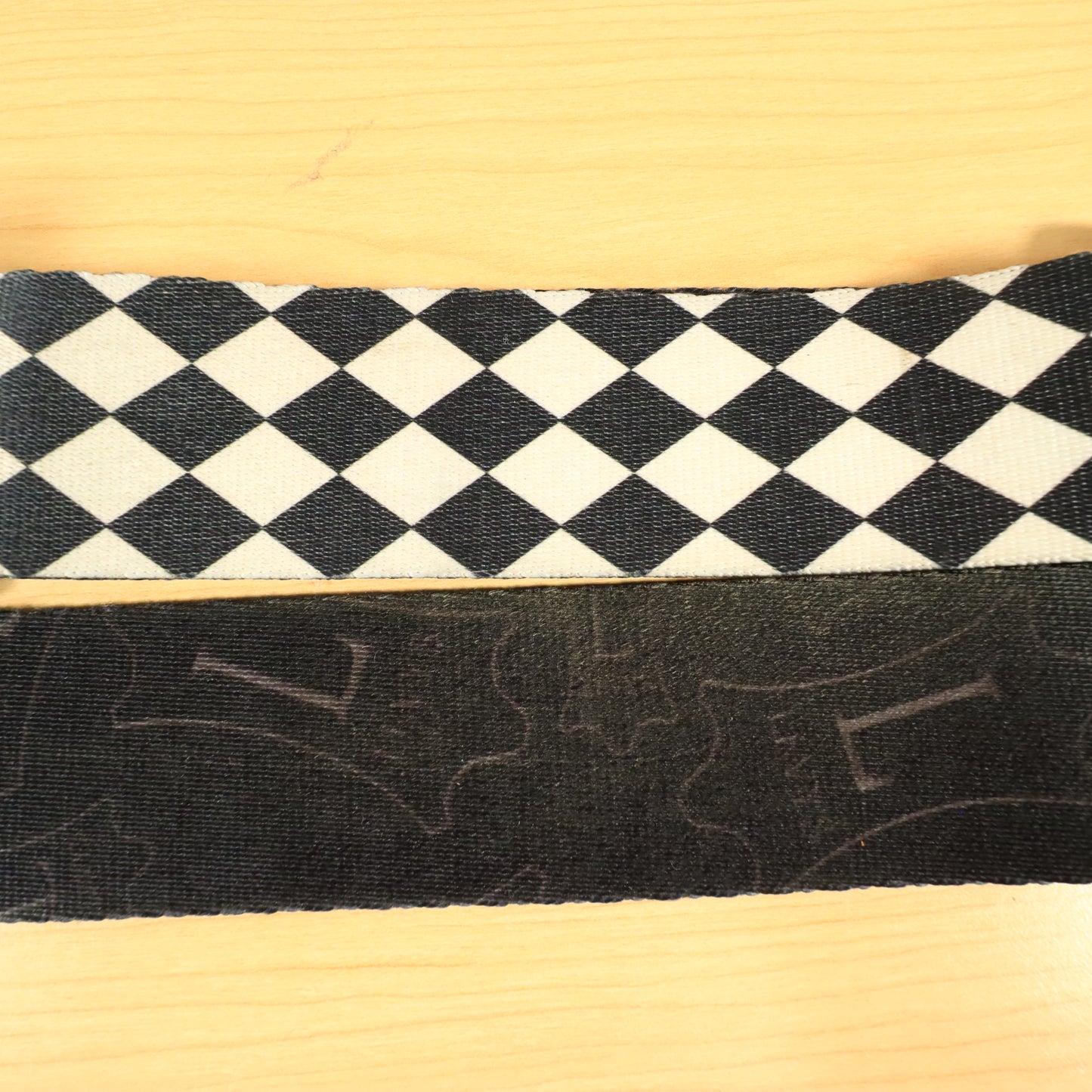 Levy's Checkerboard Clown Joker Ska Guitar Strap