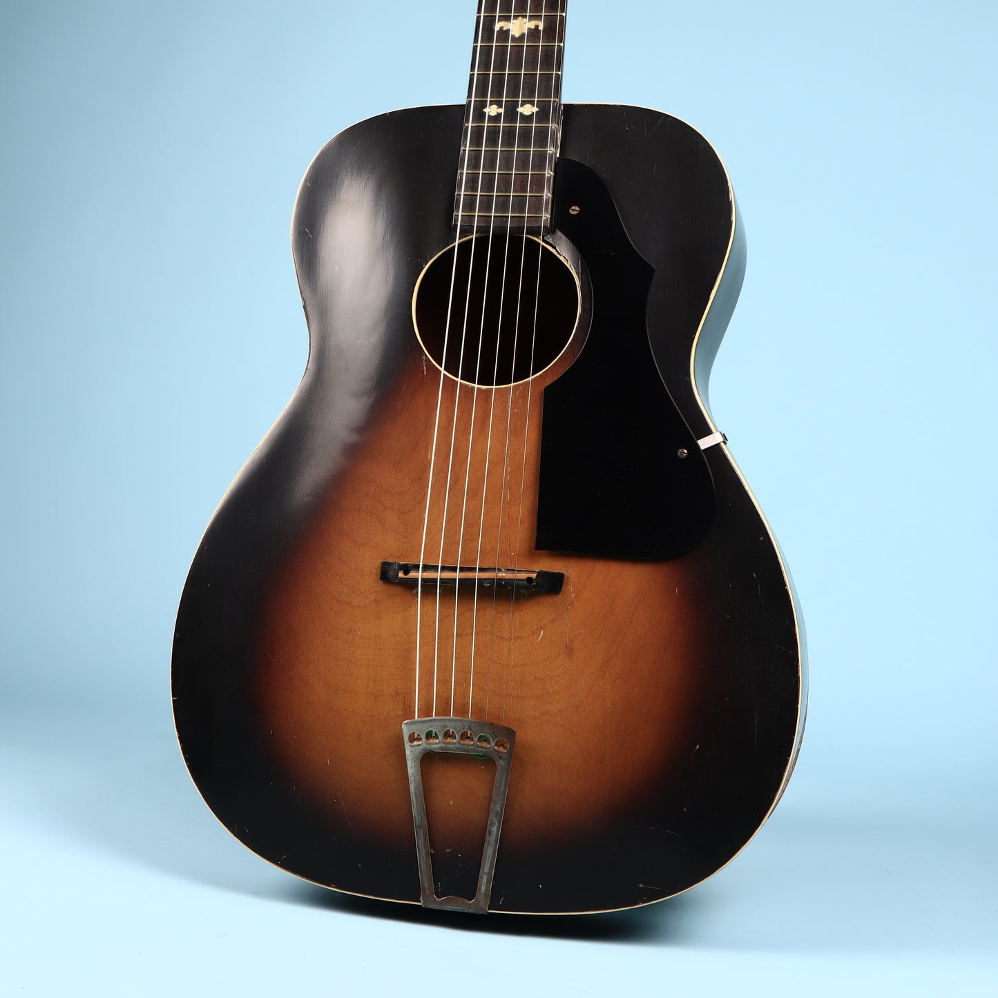 Vintage Supertone Ladder Brace Archtop Acoustic Guitar