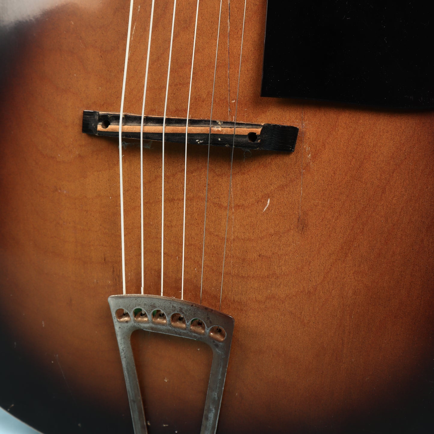 Vintage Supertone Ladder Brace Archtop Acoustic Guitar