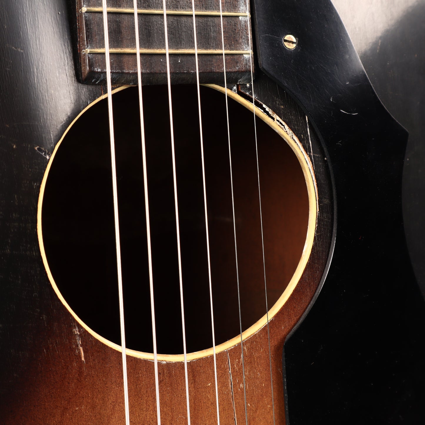 Vintage Supertone Ladder Brace Archtop Acoustic Guitar