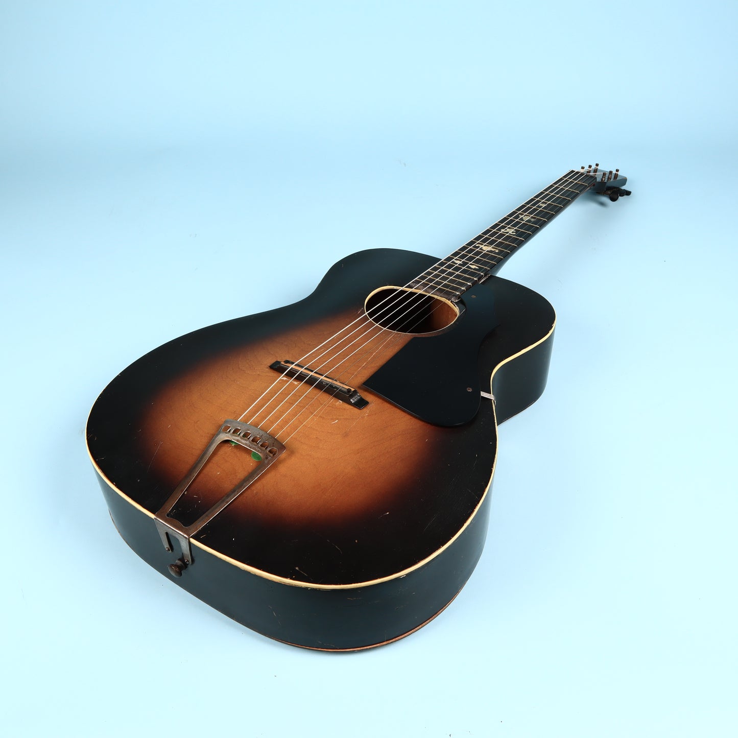 Vintage Supertone Ladder Brace Archtop Acoustic Guitar