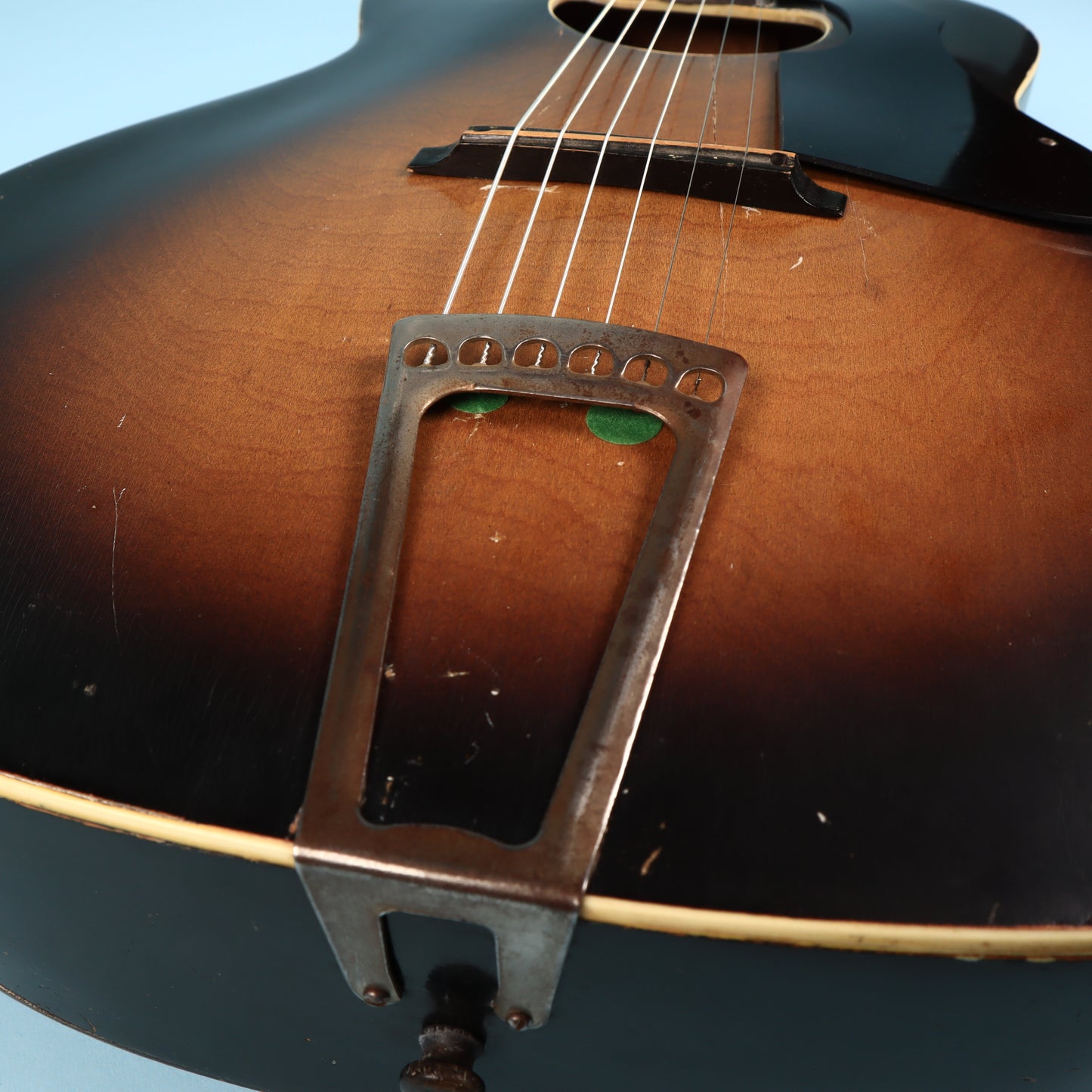 Vintage Supertone Ladder Brace Archtop Acoustic Guitar