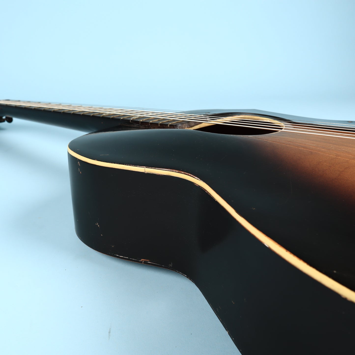 Vintage Supertone Ladder Brace Archtop Acoustic Guitar