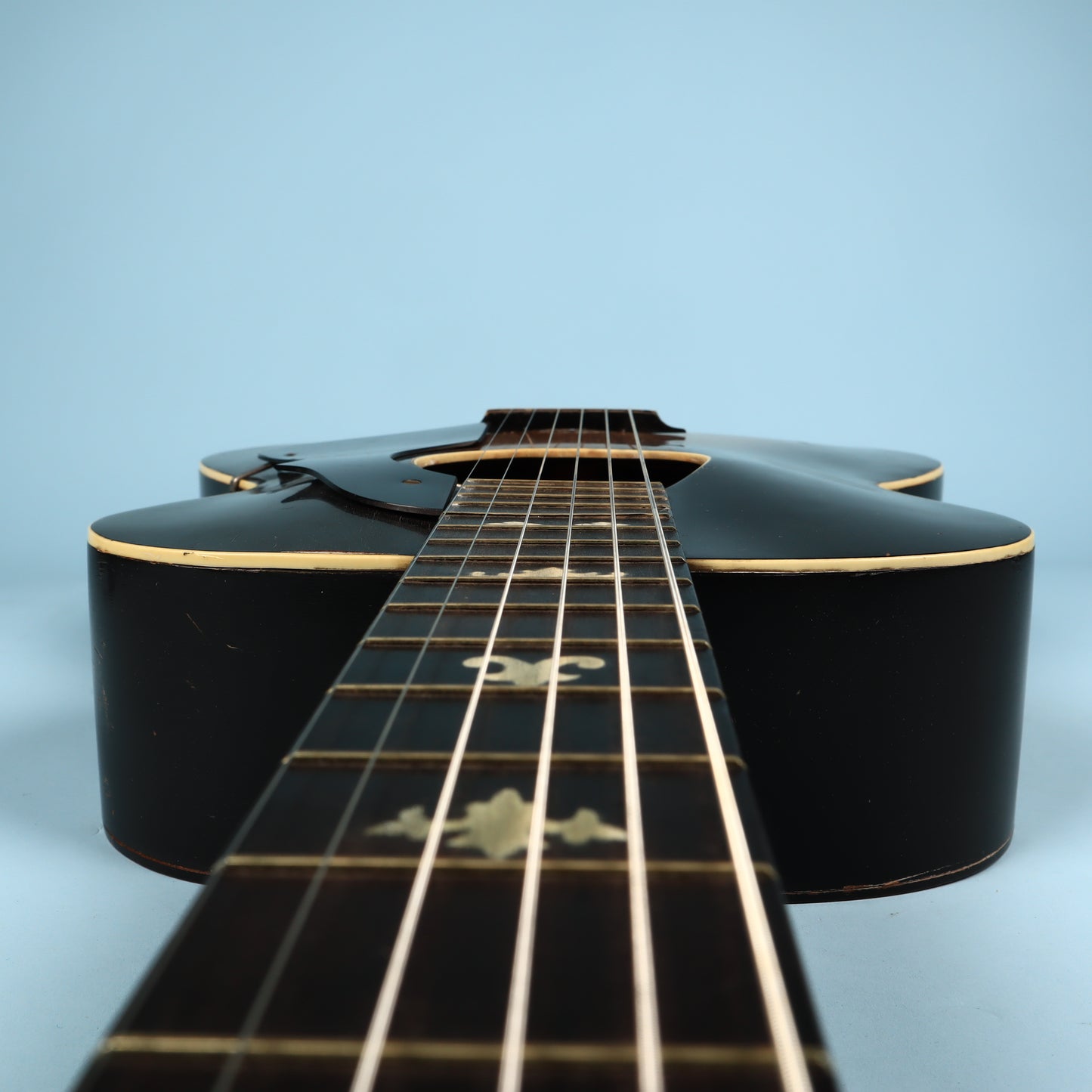 Vintage Supertone Ladder Brace Archtop Acoustic Guitar