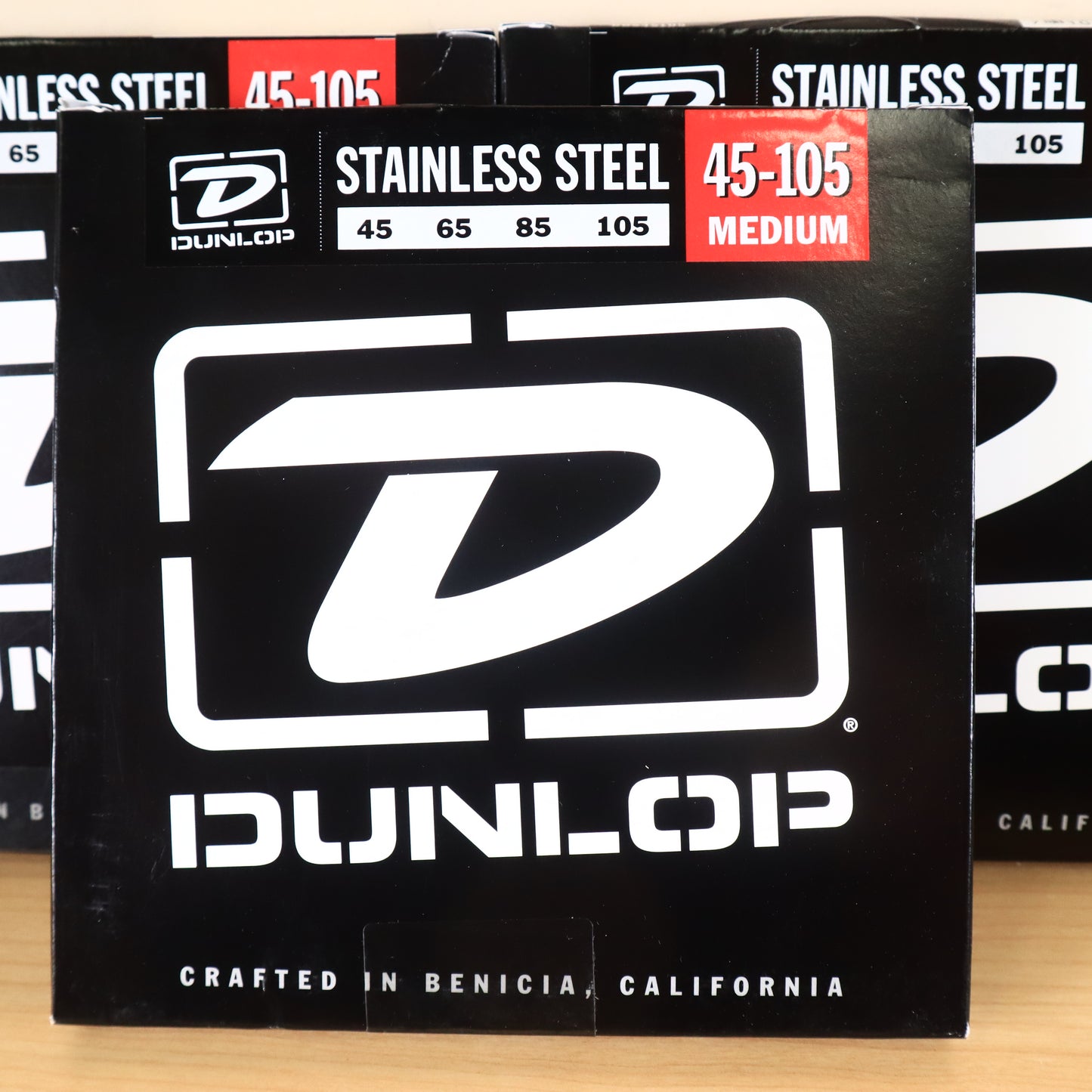 (3 LOT) Dunlop DBS45105 Bass Strings Stainless Steel M 45-105