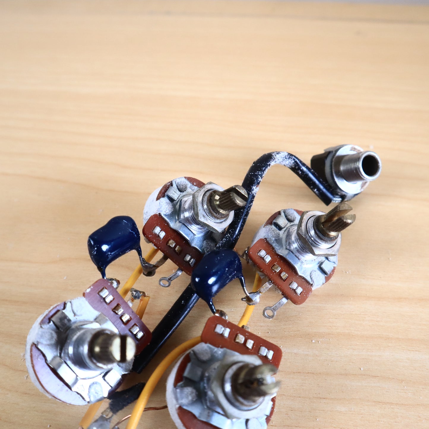 1972 Gibson Vintage SG Deluxe Control Harness Pots Volume Tone 3-Way Switch