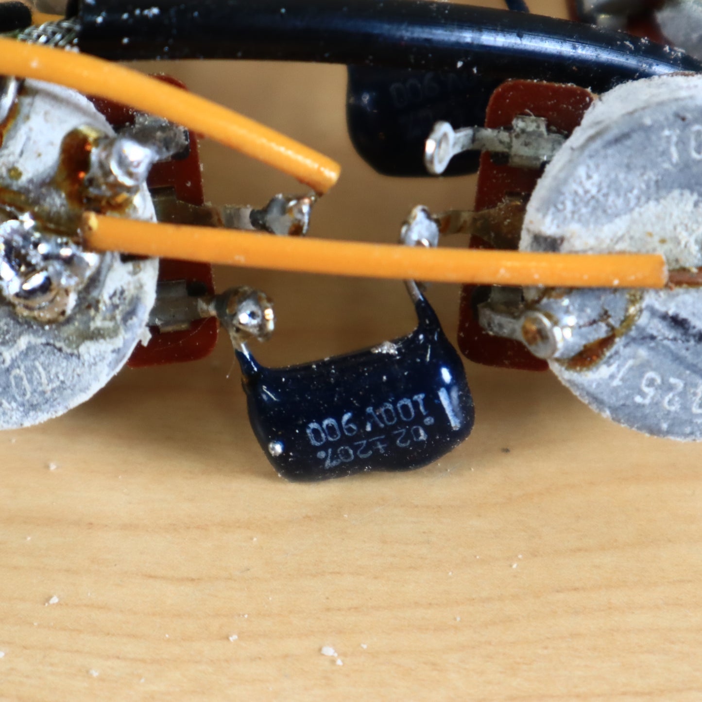 1972 Gibson Vintage SG Deluxe Control Harness Pots Volume Tone 3-Way Switch