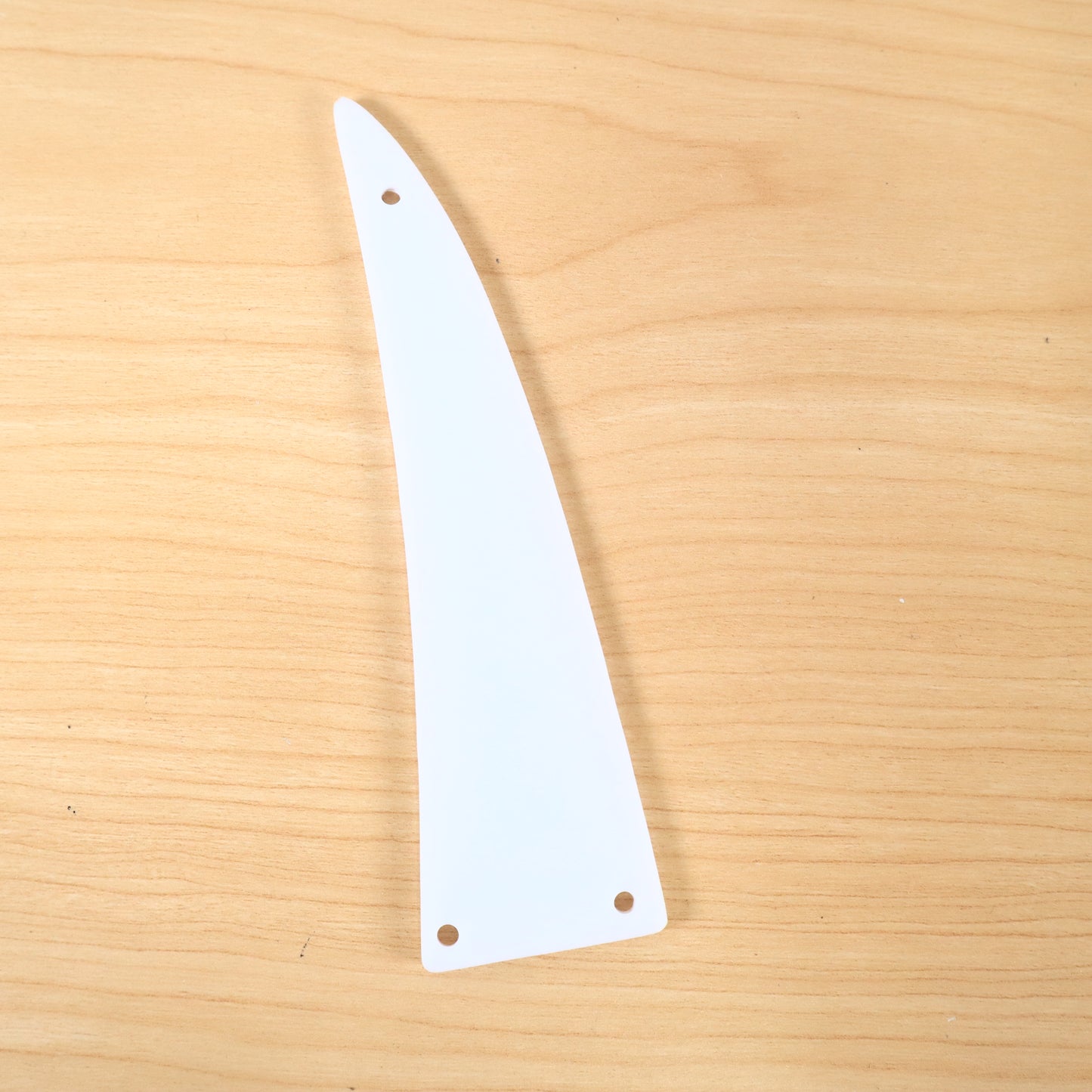 Rickenbacker 2014 White Truss Rod Cover Name Plate