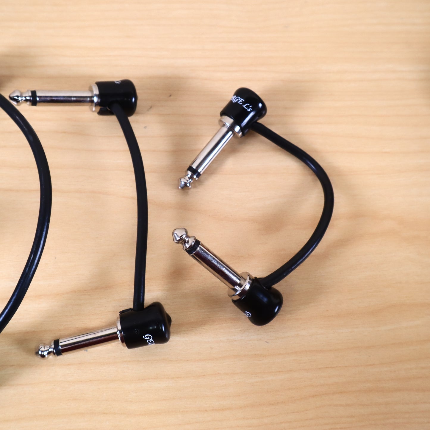 LOT 8 George L's .155 right-angle Pedalboard Patch Cables
