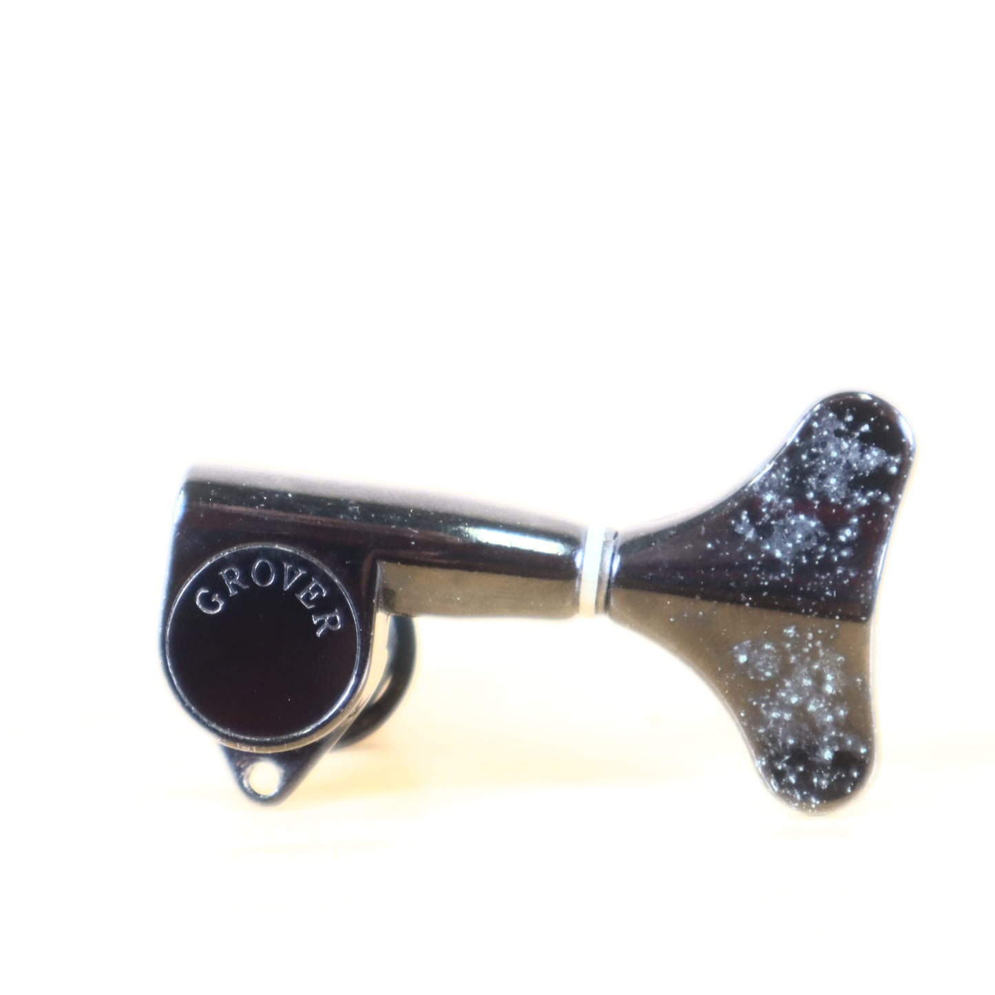 (1) Grover Bass Side Guitar Replacement Tuner Black